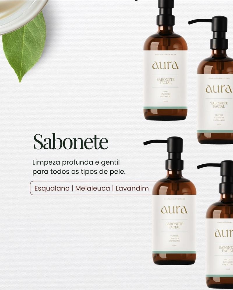 Benefícios do Sabonete Facial Aura